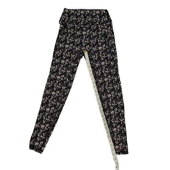 Buffbunny Leggings Womens Size Small Speckled Black High Waisted Activewear - Picture 2 of 8